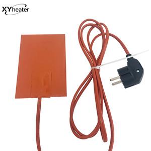 Car Truck Oil Pan Heater Pad Car Engine Silicone Heater Pad Self-Adhesive Engine Heater Pad