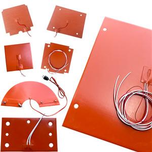 Custom Flexible Silicone Rubber Heaters