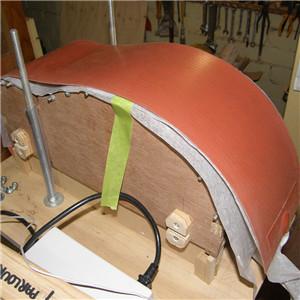 Silicone Heater Blanket for Musical Instrument Guitar Side Bending/Molding w/Digital Thermostat Controller