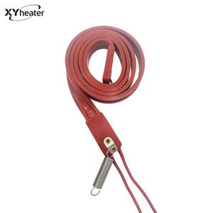 Width 20mm 220V Silicon Heater Strip Belt For Air Conditioner Compressor Crankcase Turbine Electrical Wires